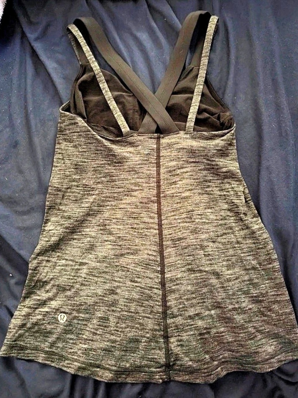 lululemon Gray Athletic Tank Top